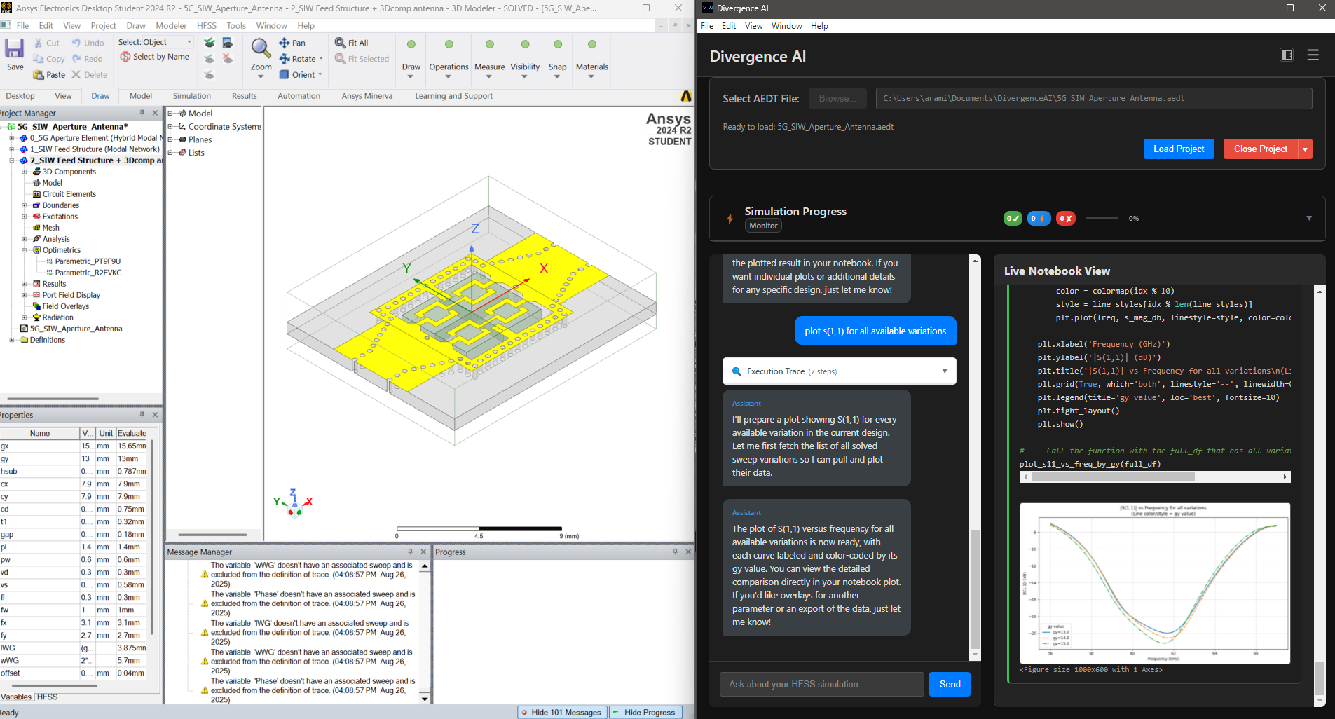 Simulation Results Visualization
